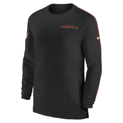 【Nike】Cincinnati Bengals Club Men's Nike NFL Pullover Crew Cincinnati Bengals Sideline Team Issue Club Men's Nike NFL